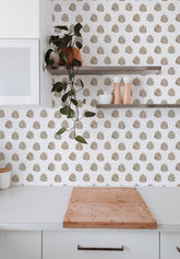Juniper Kolkata Brown Wallpaper